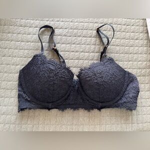 Elegant Black Lace Aerie Bra